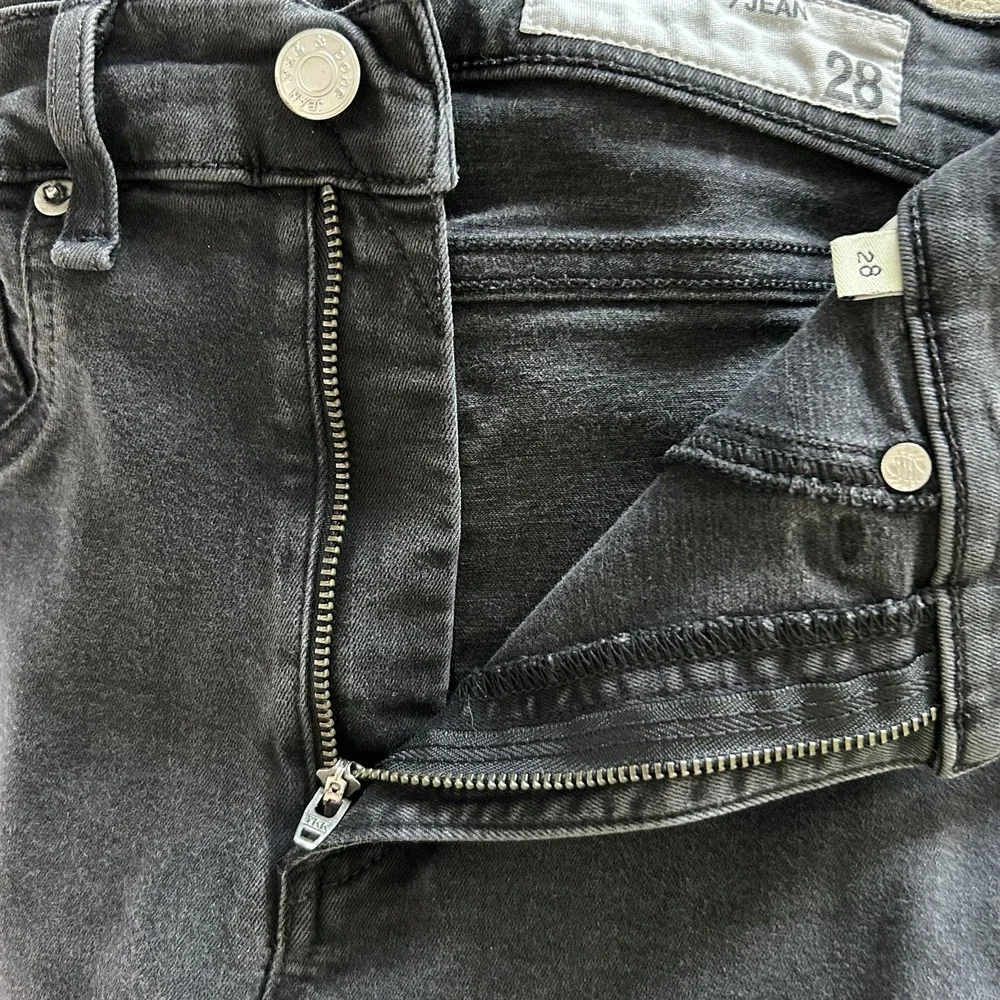 Rag Bone Jeans Womens 28 Black High Rise Skinny‎ Modal Stretch Denim Ankle